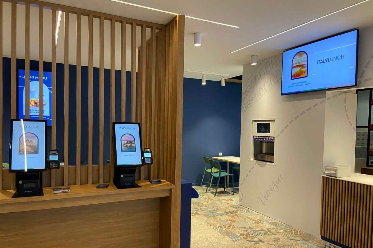 Italylunch kiosk self order